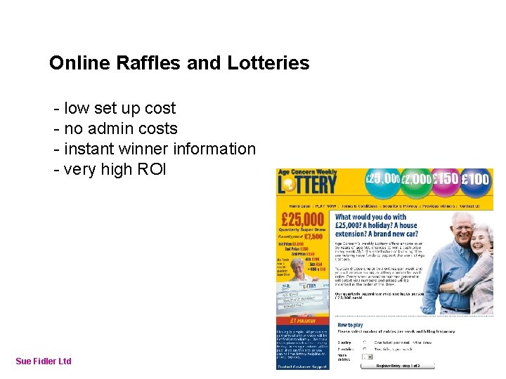 Online Fundraising – How to make it work Online Raffles and Lotteries - low