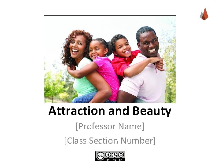 Attraction and Beauty [Professor Name] [Class Section Number] 