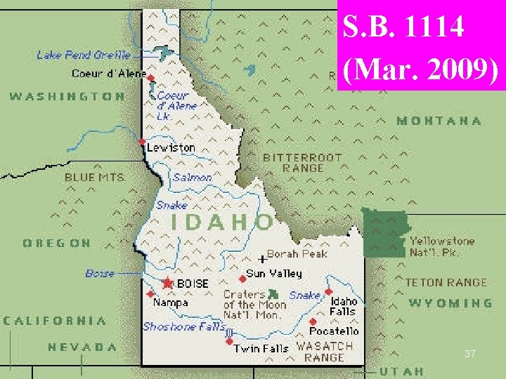 S. B. 1114 (Mar. 2009) 37 