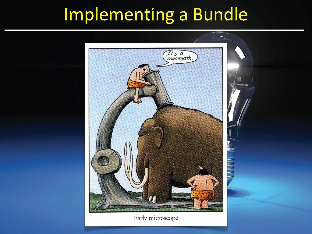 Implementing a Bundle 