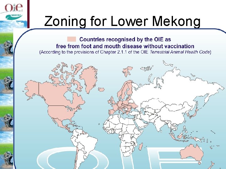 Zoning for Lower Mekong 