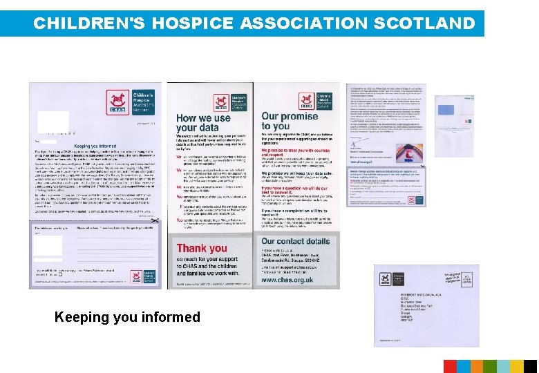 CHILDREN'S HOSPICE ASSOCIATION SCOTLAND Keeping you informed 