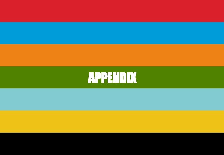 APPENDIX 