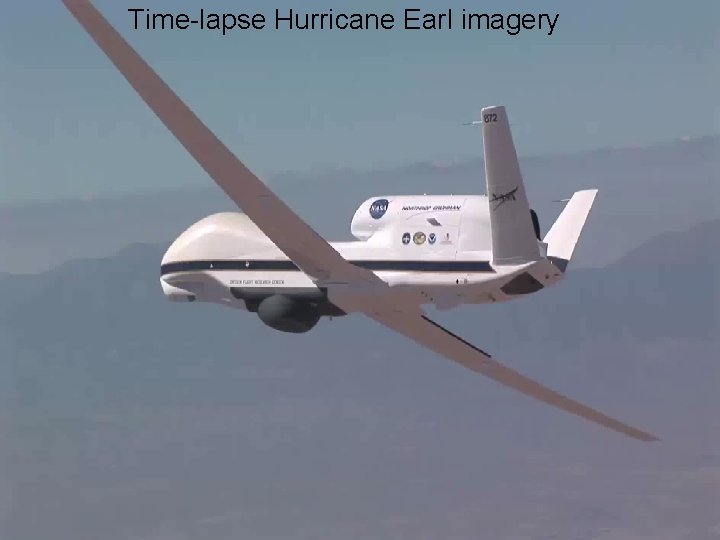 Time-lapse Hurricane Earl imagery 