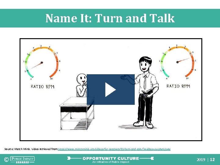 Name It: Turn and Talk Source: Match Minis. Video retrieved from https: //www. matchminis.