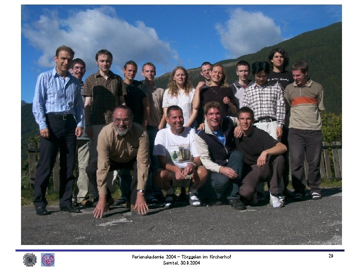 Ferienakademie 2004 – Törggelen im Kircherhof Sarntal, 30. 9. 2004 29 