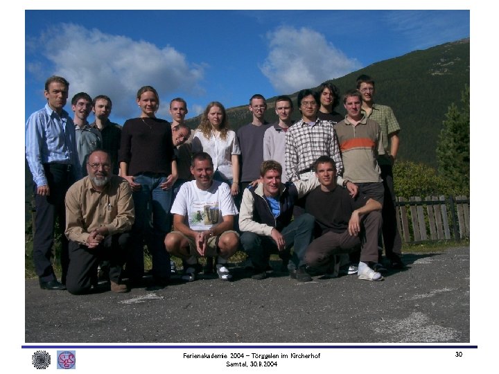 Ferienakademie 2004 – Törggelen im Kircherhof Sarntal, 30. 9. 2004 30 