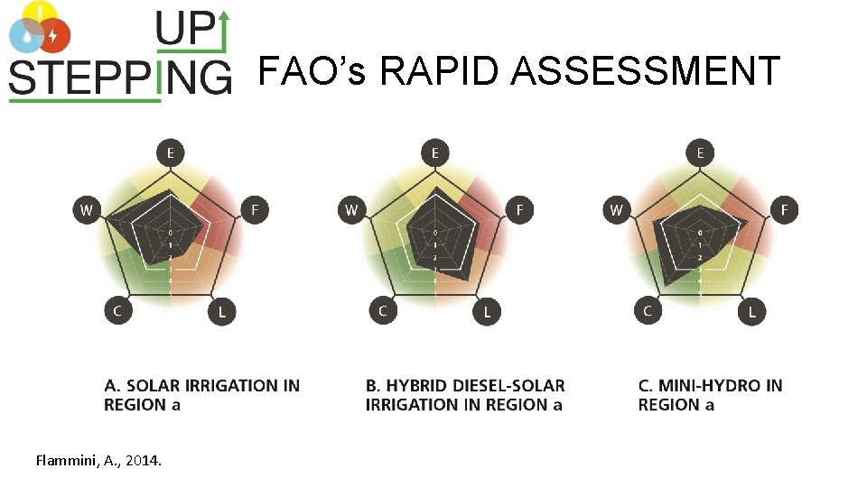 FAO’s RAPID ASSESSMENT Flammini, A. , 2014. 
