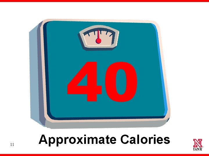 40 11 Approximate Calories 