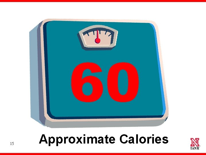 60 15 Approximate Calories 