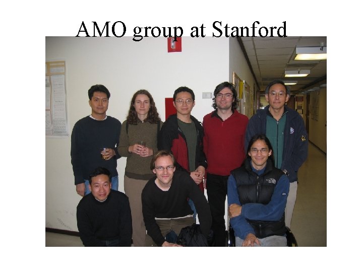 AMO group at Stanford 