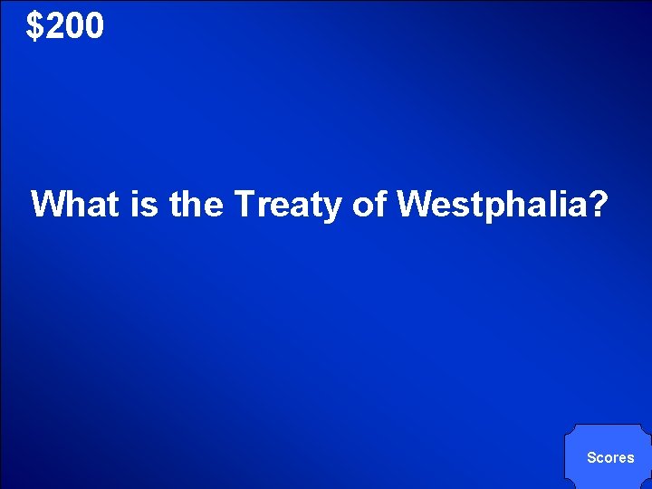 © Mark E. Damon - All Rights Reserved $200 What is the Treaty of