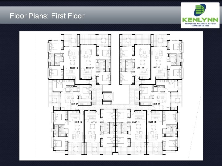 Floor Plans: First Floor 