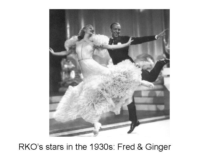 RKO’s stars in the 1930 s: Fred & Ginger 