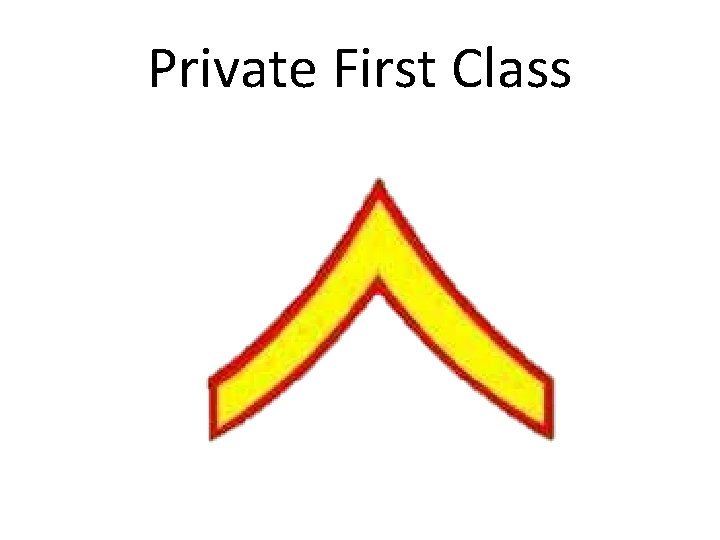 Private First Class 