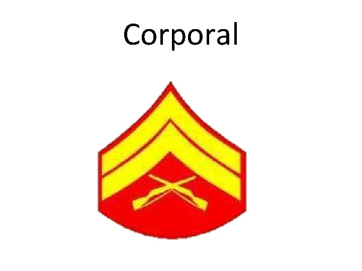 Corporal 