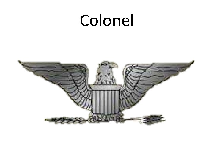 Colonel 