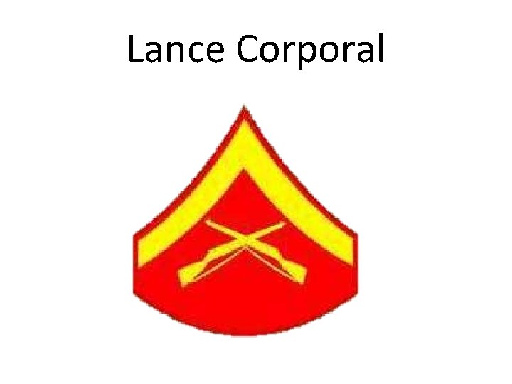 Lance Corporal 