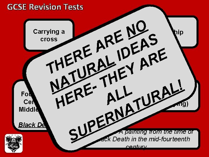 GCSE Revision Tests E S E HNO A whip T O E D S