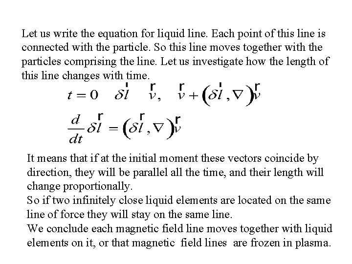 Let us write the equation for liquid line. Each point of this line is