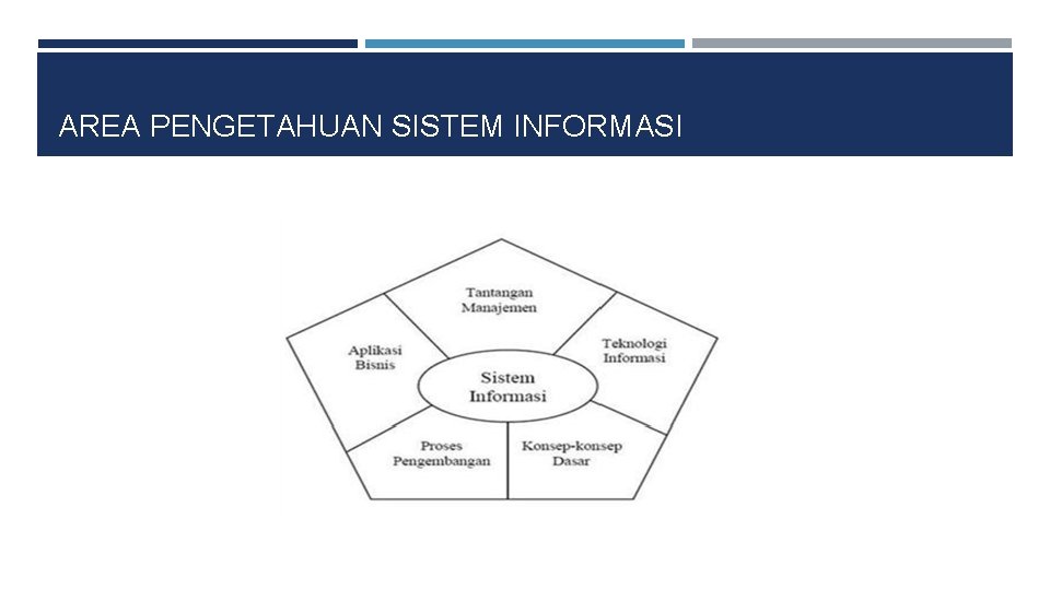 AREA PENGETAHUAN SISTEM INFORMASI 