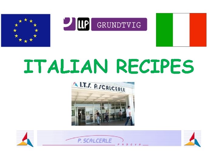 ITALIAN RECIPES 
