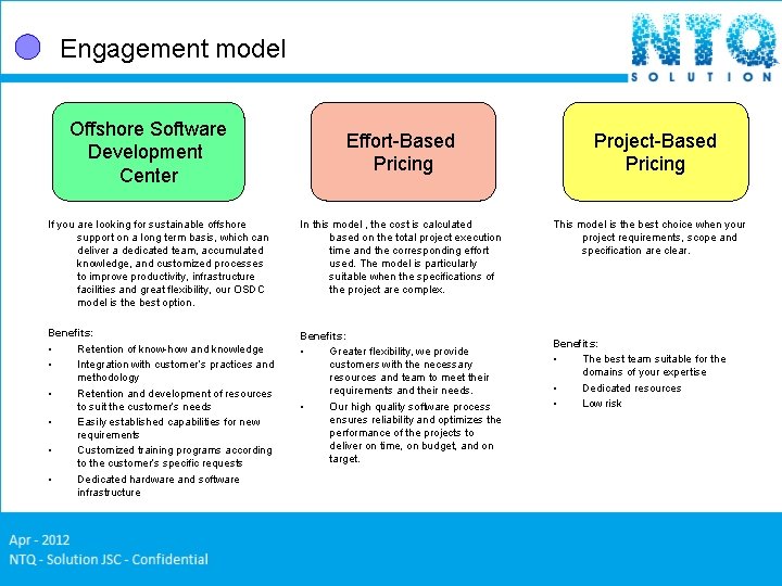 Engagement model Offshore Software Development Center Effort-Based Pricing If you are looking for sustainable Engagement model Offshore Software Development Center Effort-Based Pricing If you are looking for sustainable