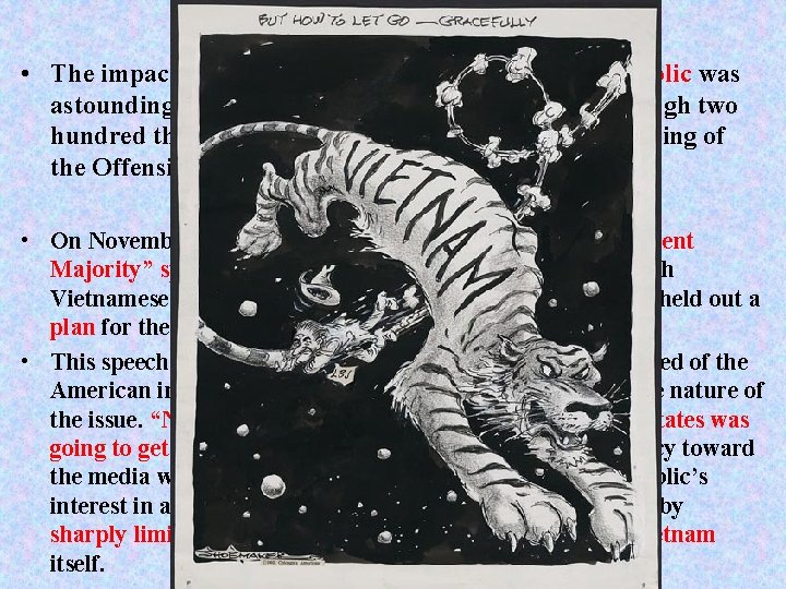 The Media & 1968 • The impact that these photos had on the American