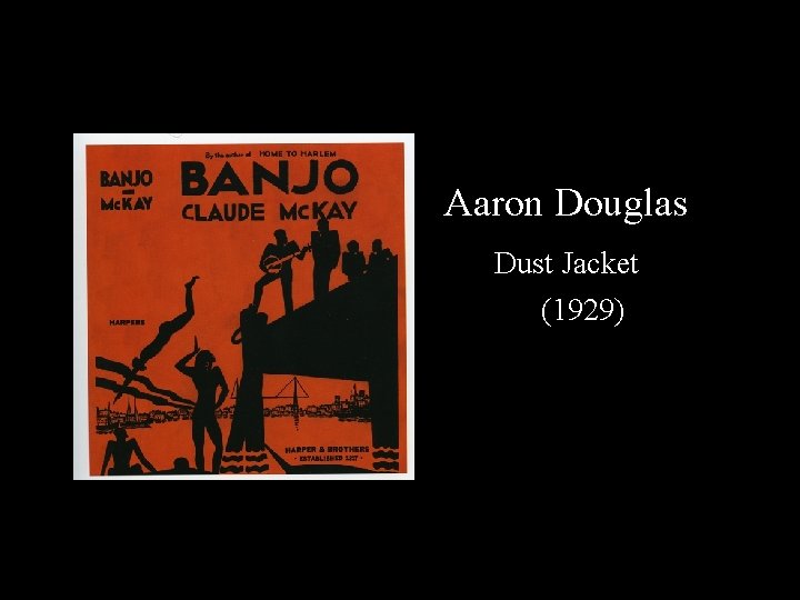 Aaron Douglas Dust Jacket (1929) 