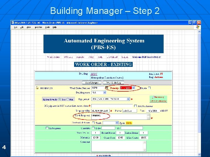 Building Manager – Step 2 4 