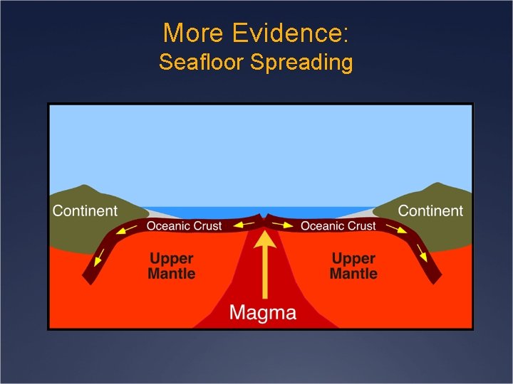 More Evidence: Seafloor Spreading 