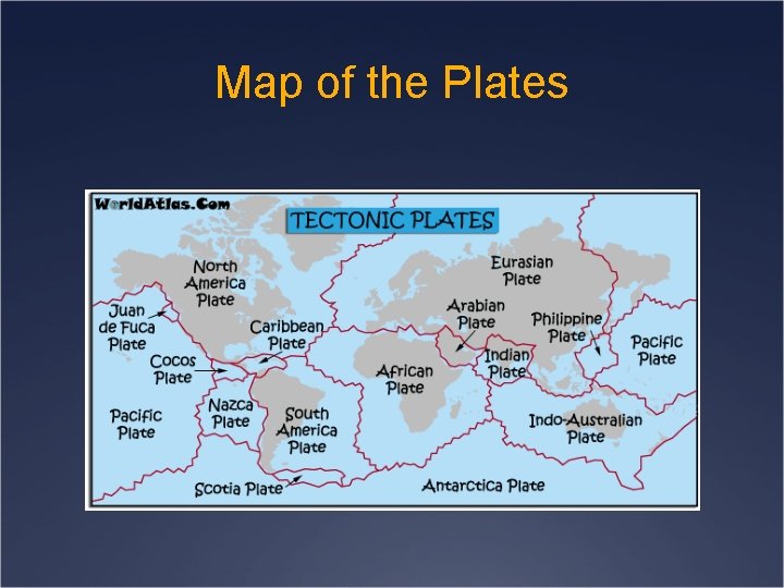 Map of the Plates 