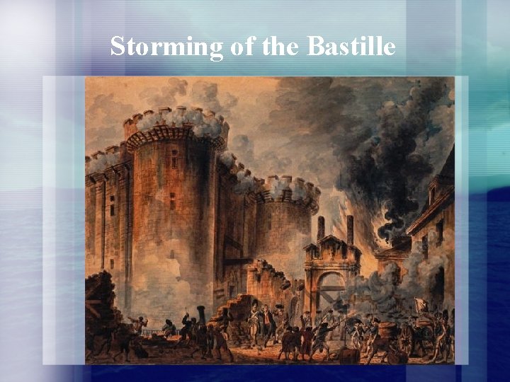 Storming of the Bastille 