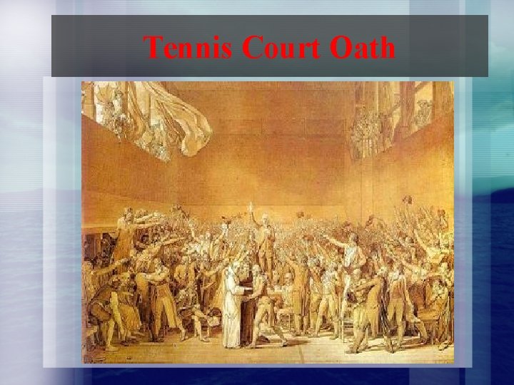 Tennis Court Oath 