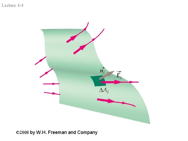 Lecture 4 -4 © 2008 by W. H. Freeman and Company 