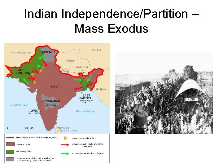 Indian Independence/Partition – Mass Exodus 