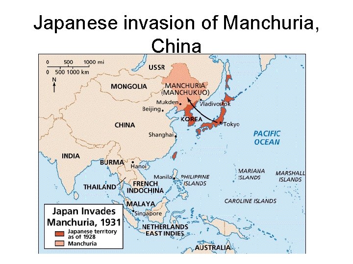 Japanese invasion of Manchuria, China 