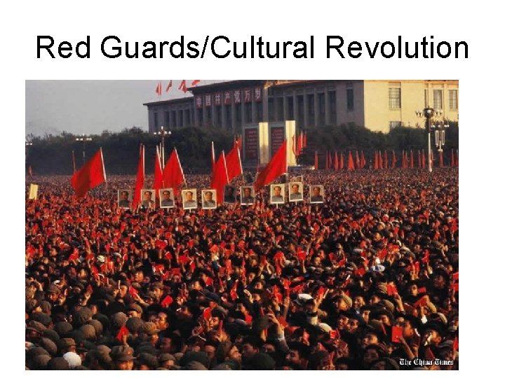 Red Guards/Cultural Revolution 