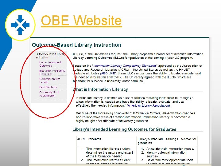 OBE Website 