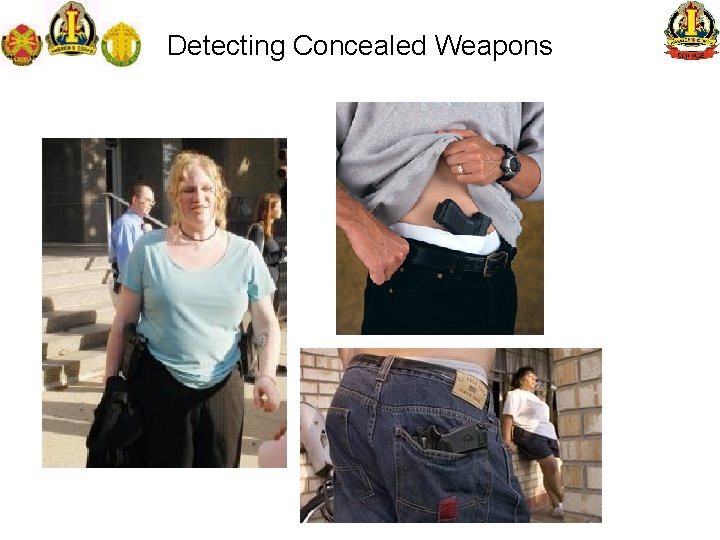 Detecting Concealed Weapons 