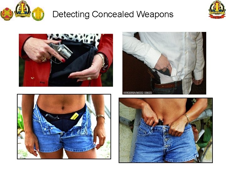 Detecting Concealed Weapons 