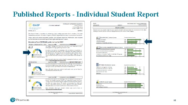 Published Reports - Individual Student Report 5 