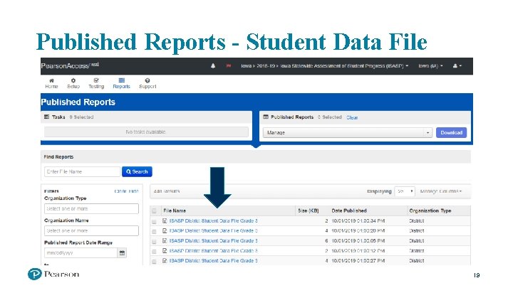 Published Reports - Student Data File 9 