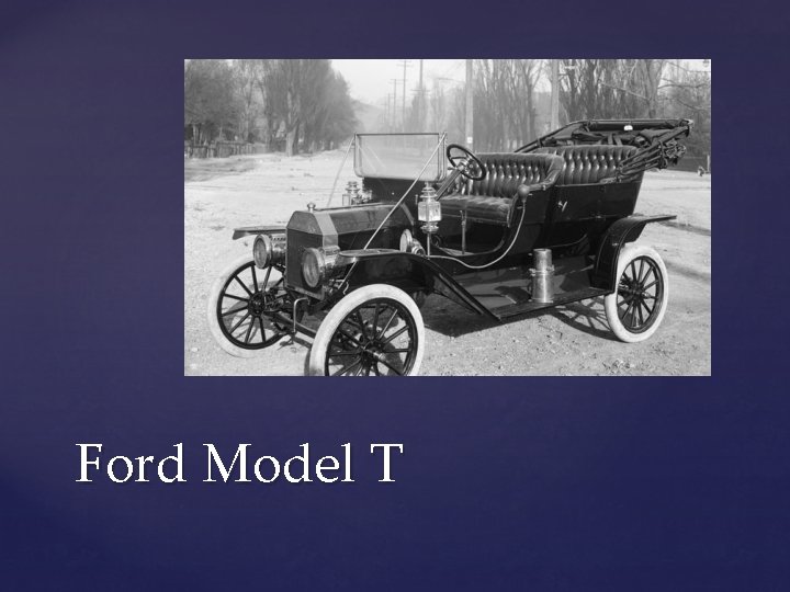 Ford Model T 
