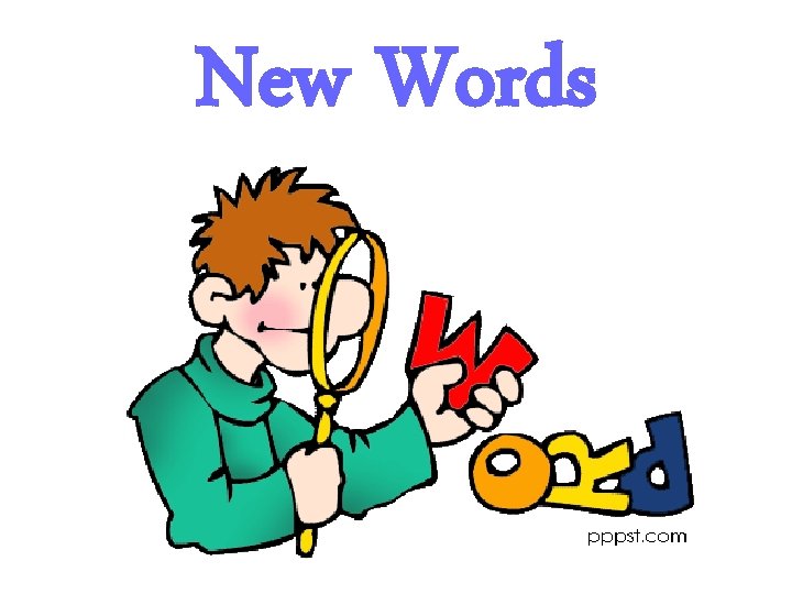 New Words 