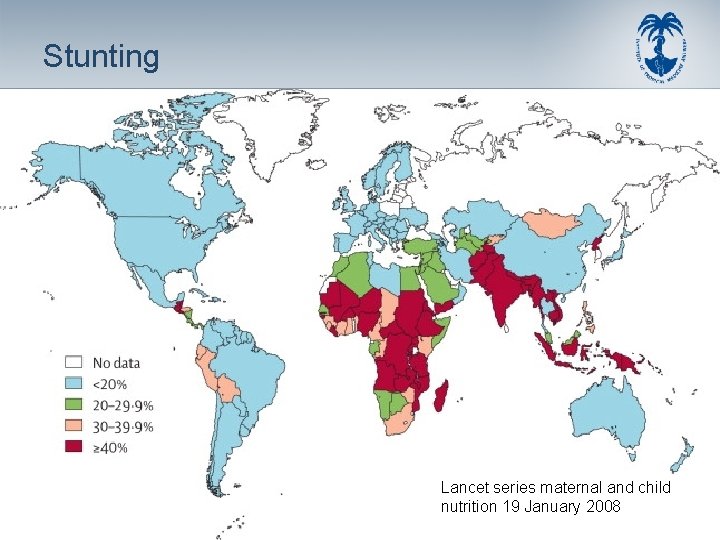 Stunting Lancet series maternal and child nutrition 19 January 2008 