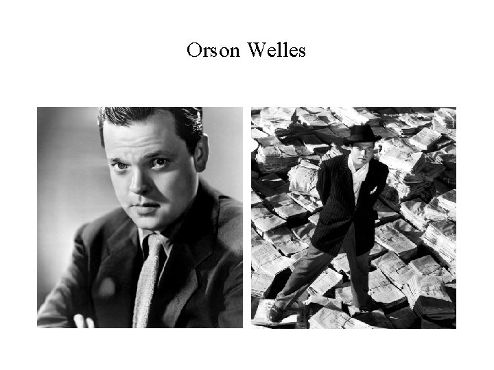 Orson Welles 