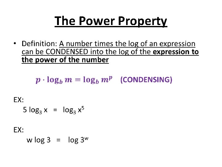 The Power Property • 