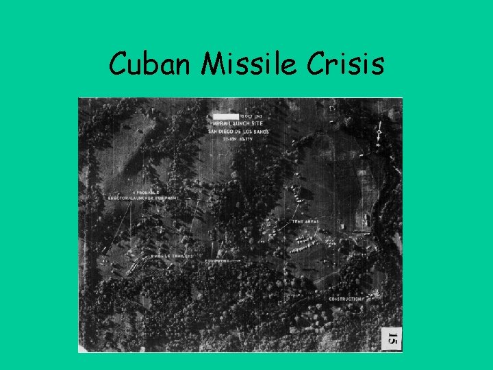 Cuban Missile Crisis 