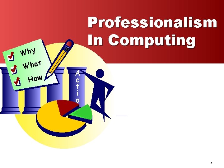 Why t Wha How Professionalism In Computing A c t i o 1 